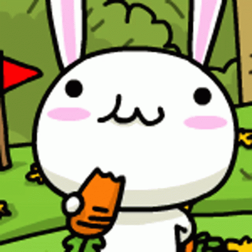 Bunnies Eating Carrots GIFs | Tenor
