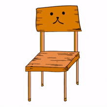 thing object cute chair furniture