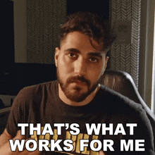 Thats What Works For Me Rudy Ayoub GIF - Thats What Works For Me Rudy Ayoub That Works Best For Me GIFs