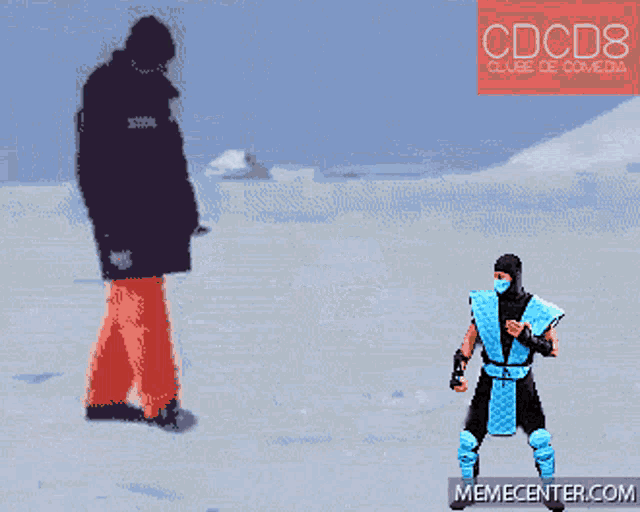 Mortal Kombat - Sub-Zero Flawless Victory on Make a GIF