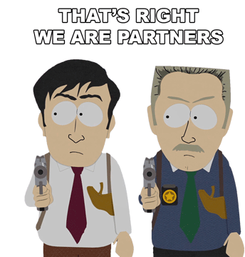 Thats Right We Are Partners South Park Sticker - Thats Right We Are Partners South Park S7e6 Stickers
