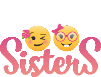 Sisters Sweet N Sassy Sticker - Sisters Sweet N Sassy Joypixels Stickers