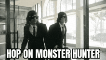 Kellin Quinn Vic Fuentes GIF - Kellin Quinn Vic Fuentes Hop On Monster Hunter GIFs