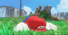 Super Mario Odyssey Shocked GIF