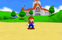 Smg3 Mario 64 GIF