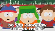 Do You Know How Serious This Is Kyle Broflovski GIF - Do You Know How Serious This Is Kyle Broflovski Stan Marsh GIFs