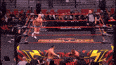 a wrestler in a rebellion wrestling ring