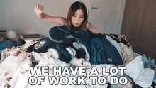 We Have A Lot Of Work To Do Kim Dao GIF - We Have A Lot Of Work To Do Kim Dao Im So Packed With Work GIFs