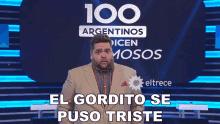 El Gordito Se Puso Triste Dario Barassi GIF - El Gordito Se Puso Triste Dario Barassi 100argentinos Dicen GIFs