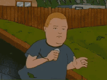 Bobby With An Egg In A Tornado - King Of The Hill GIF - King Of The Hill Bobby Hill Egg GIFs