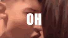 the word oh that is on a person