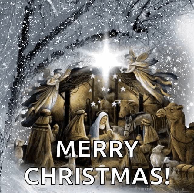 Merry Christmas Happy Holidays GIF Merry Christmas Happy Holidays Baby Jesus Discover Share GIFs