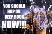 Deep Rock Galactic Hop On Deep Rock GIF - Deep Rock Galactic Hop On Deep Rock Rock And Stone GIFs