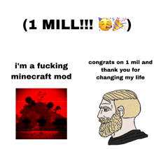 a man with a beard says i 'm a fucking minecraft mod