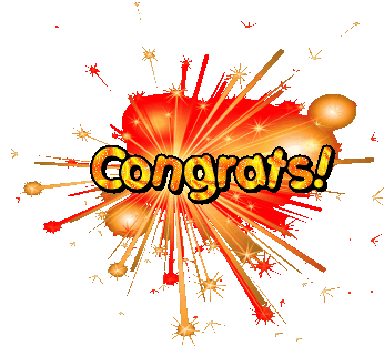 Congrats Congrats Gif Sticker - Congrats Congrats Gif Animated Congrats Stickers Stickers