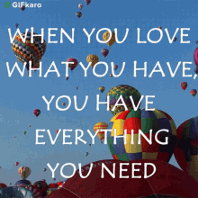 When You Love What You Have You Have Everything You Need Gifkaro GIF - When You Love What You Have You Have Everything You Need Gifkaro Accept What You Have GIFs