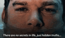 No Secrets GIF - Secrets Hidden Truths Dexter GIFs