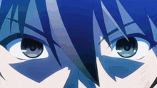 a close up of a person 's eyes with the letter o on them