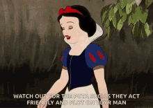 Snow White Puta Sucias GIF - Snow White Puta Sucias Watch Out GIFs