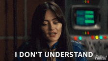 I Don'T Understand Lucy Maclean GIF - I Don'T Understand Lucy Maclean Fallout GIFs