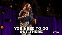 You Need To Go Out There London Hughes GIF - You Need To Go Out There London Hughes Go Out GIFs