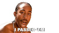 I Passed 'Em Ludacris Sticker - I Passed 'Em Ludacris What'S Your Fantasy Song Stickers