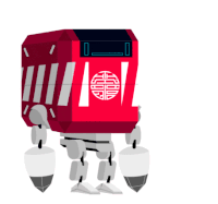 Robot Dancing Sticker - Robot Dancing Rojolfo Stickers
