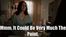 911 Show Maddie Buckley GIF - 911 Show Maddie Buckley Mmm It Could Be Very Much The Point GIFs