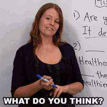 What Do You Think Emma GIF - What Do You Think Emma Engvid GIFs