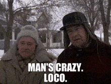 Crazy Loco GIF - Crazy Loco Grumpy Old Men GIFs
