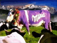 Milka Kuh GIF - Milka Kuh Cow GIFs