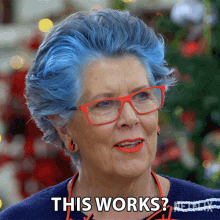 This Works Prue Leith GIF - This Works Prue Leith The Great British Baking Show Holidays GIFs