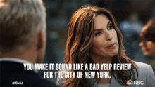You Make It Sound Like A Bad Yelp Review For The City Of New York Detective Olivia Benson GIF - You Make It Sound Like A Bad Yelp Review For The City Of New York Detective Olivia Benson Mariska Hargitay GIFs
