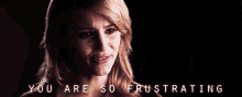 Glee Quinn Fabray GIF - Glee Quinn Fabray You Are So Frustrating GIFs