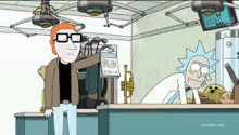 Party'S Over GIF - Rick And Morty Gasoline Bored GIFs
