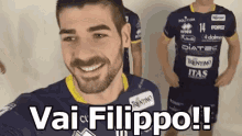 Lanza Filippo Vai Grande Soriso Pallavolo Pallavolista GIF - Lanza Filippo Go Smile GIFs