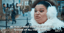 We Really Need Some Greasy Food To Soak Up All That Alcohol GIF - We Really Need Some Greasy Food To Soak Up All That Alcohol Its Like Gross GIFs