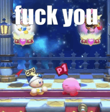 Kirby Kirby Star Allies GIF - Kirby Kirby Star Allies Fuck You GIFs