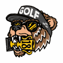 birds of condor golfing golf golf life bear