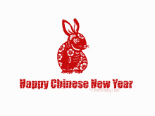 Happy Chinese New Year Happy Lunar New Year GIF - Happy Chinese New Year Happy Lunar New Year Year Of The Rabbit GIFs