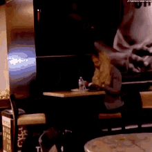 Charlotte Flair Sitting Alone GIF - Charlotte Flair Sitting Alone Eating GIFs