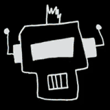 Punkrobot Niña GIF