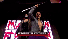 Madman Fulton Ace Austin GIF - Madman Fulton Ace Austin Impact Wrestling GIFs