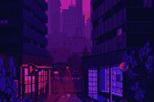 Aesthetic Purple GIF - Aesthetic Purple City GIFs