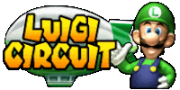 Luigi Circuit Gcn Luigi Circuit Sticker - Luigi Circuit Gcn Luigi Circuit Logo Stickers