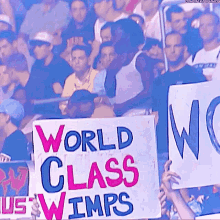 world class wimps wcw wwe raw wrestling