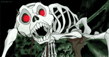 Skeleton Evil GIF - Skeleton Evil Lastunicon GIFs