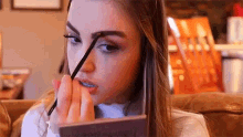 Makeup Fail GIF - Makeup Fail Eyebrows GIFs