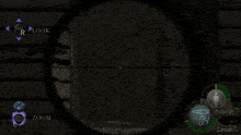 a screenshot of a video game shows a sniper aiming at ashley
