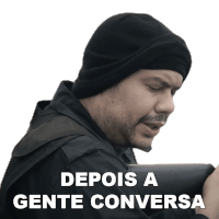 Depois A Gente Conversa Pedro Benavides Sticker - Depois A Gente Conversa Pedro Benavides Porta Dos Fundos Stickers